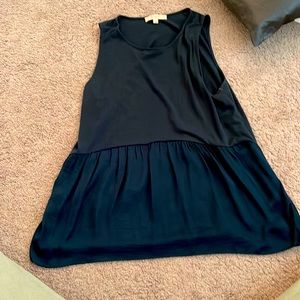 Peplum- like shirt, Dark Teal color